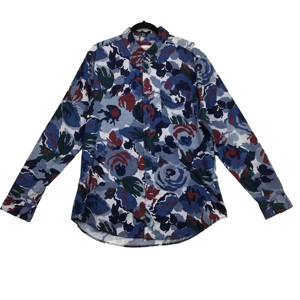 GAP Floral Long Sleeve Shirt